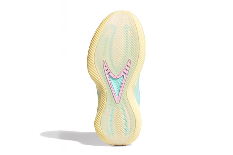 adidas Anthony Edwards 2 'Easter' Almost Yellow/Bliss Lilac-Flash Aqua JQ9505 ae2 low