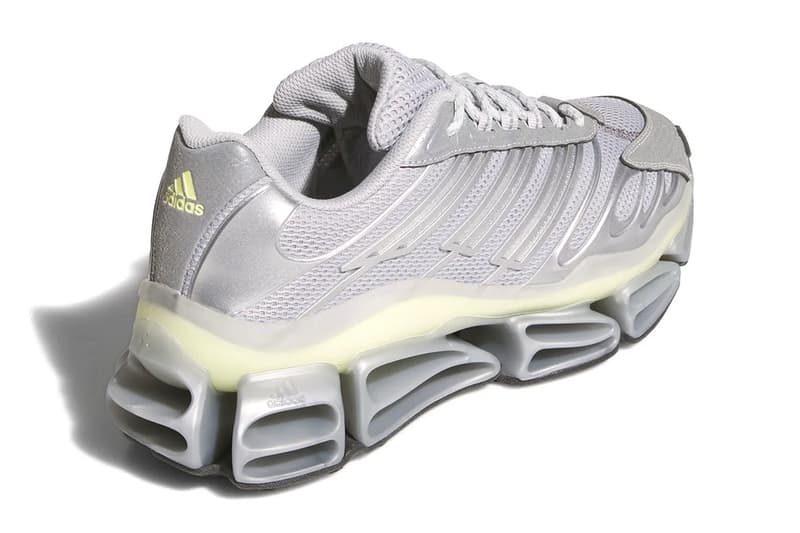 adidas Brings Futuristic Flair With the Megaride AG 'Silver Metallic' KJ3001 core black sneaker shoe