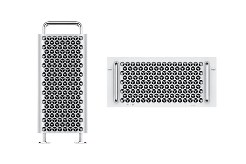 Image de l'avant et latéral d'un appareil électronique avec motifs perforés.