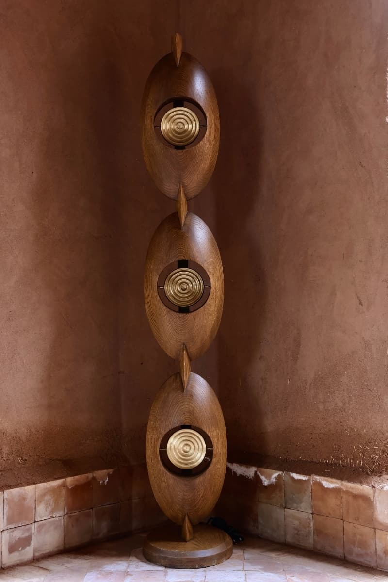 Informations sur la collection de lampes Gèlèdé de Salù Iwadi Studio