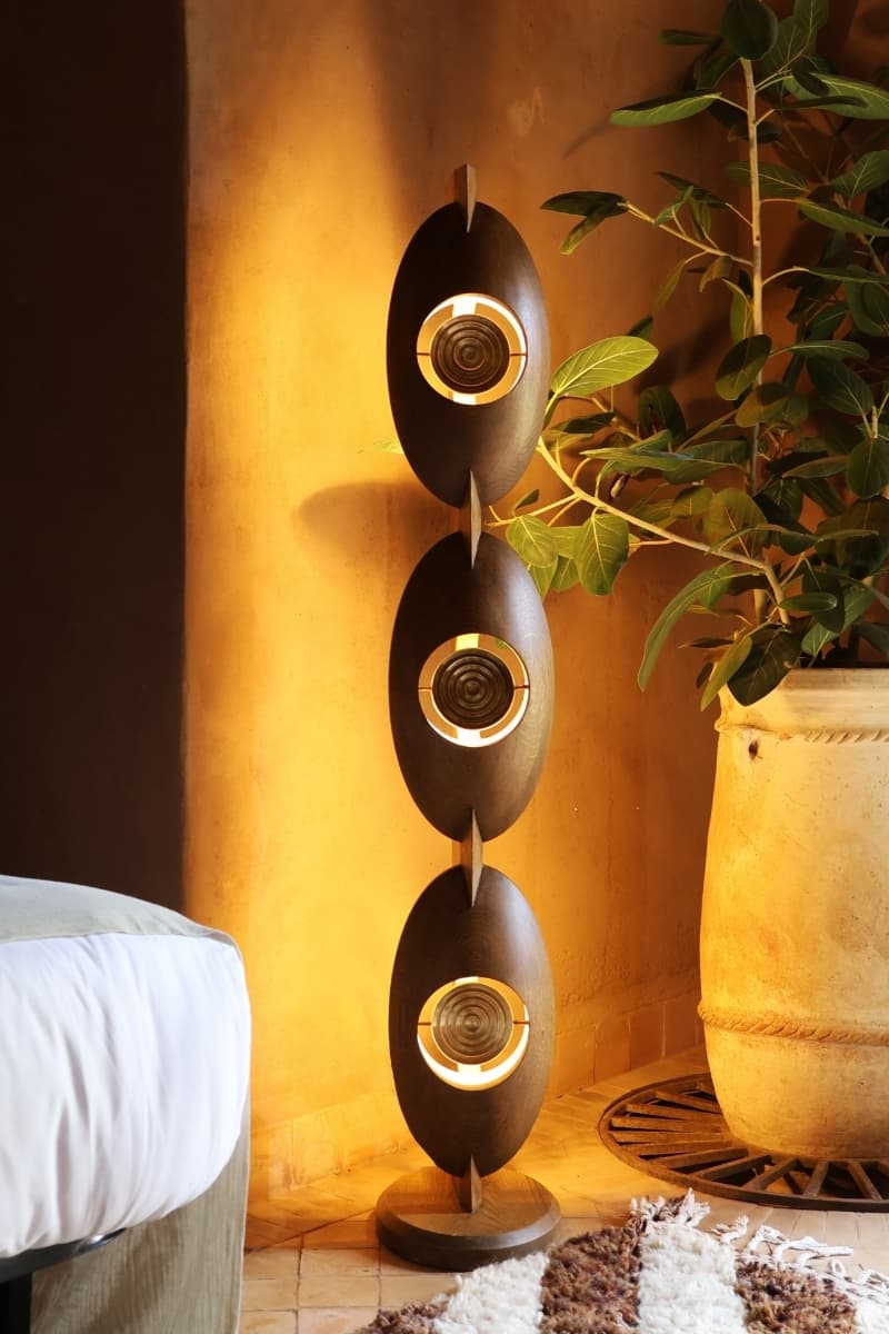 Informations sur la collection de lampes Gèlèdé de Salù Iwadi Studio