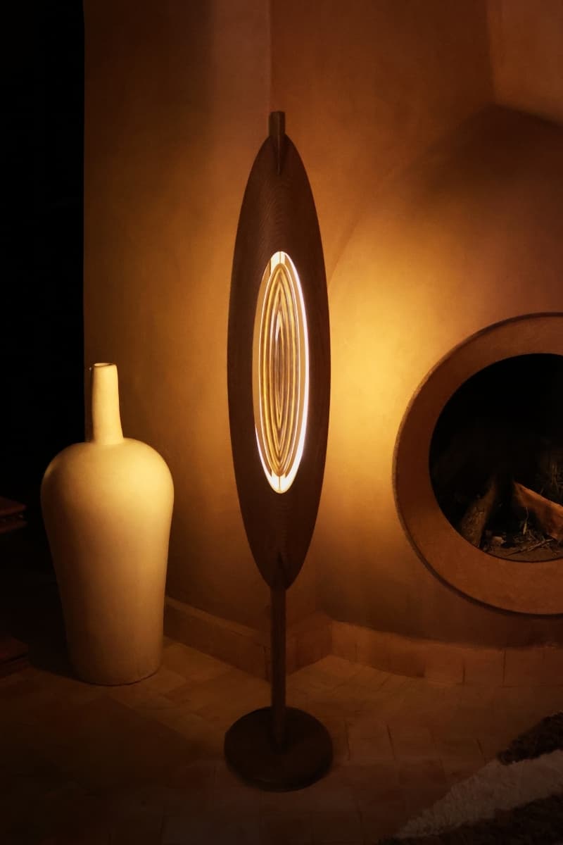 Informations sur la collection de lampes Gèlèdé de Salù Iwadi Studio