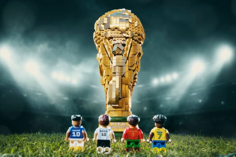 Cristiano Ronaldo, Kylian Mbappé, Lionel Messi et Vini Jr. immortalisés dans la nouvelle collection 'LEGO Editions' 2026 coupe du monde fifa portugal brésil argentine france légendes du football