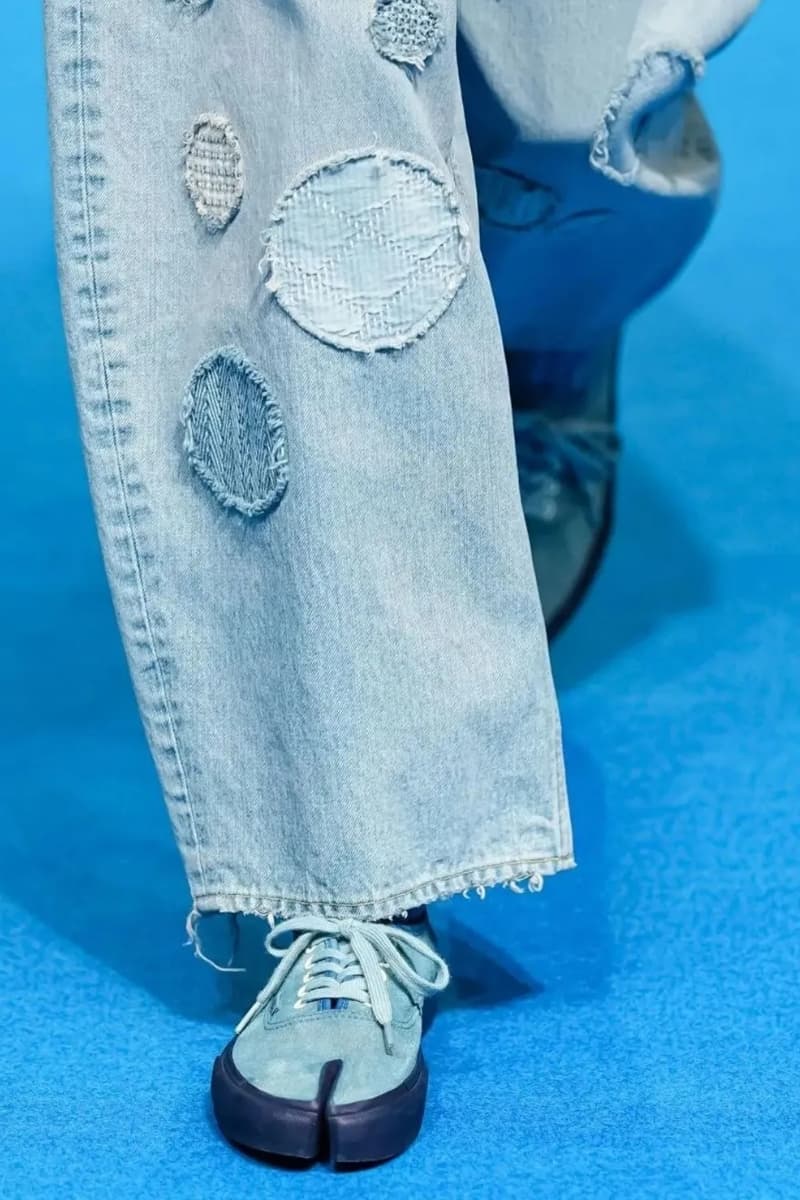 Premières images de la collaboration FDMTL Vans Authentic Tabi automne/hiver 2026