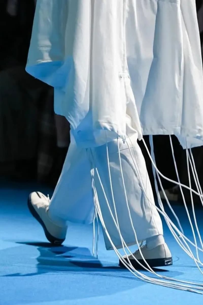 Premières images de la collaboration FDMTL Vans Authentic Tabi automne/hiver 2026