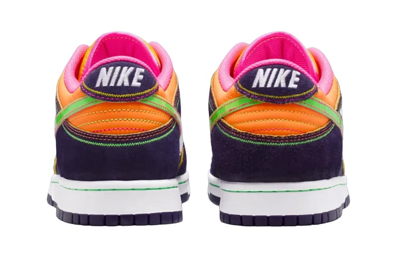 Images officielles des Nike Dunk Low Dynasty Purple/Garden Purple-Netherlands Orange IR1526-500
