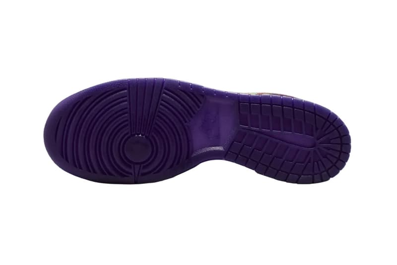 Images officielles des Nike Dunk Low Dynasty Purple/Garden Purple-Netherlands Orange IR1526-500