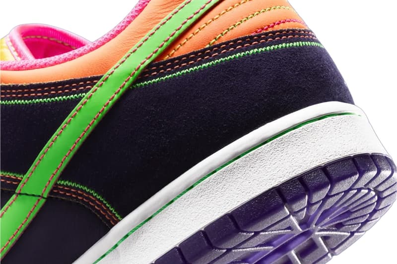 Images officielles des Nike Dunk Low Dynasty Purple/Garden Purple-Netherlands Orange IR1526-500