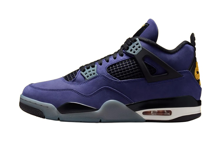 Images officielles de l'Air Jordan 4 'Lakeshow'