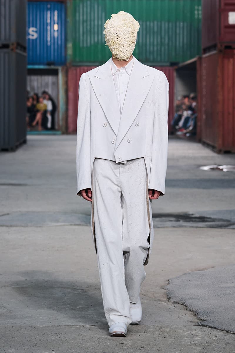 Maison Margiela FW26 Shanghai Fashion Week Collection Glenn Martens Maison Margiela FW26 Brings a Parisian Flea Market to a Shanghai Shipyard Artisanal ready to wear