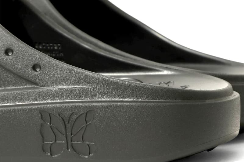 Informations sur la sortie de la collaboration NEEDLES x PPACO Lux-2 Sliders Needles Edition Studs