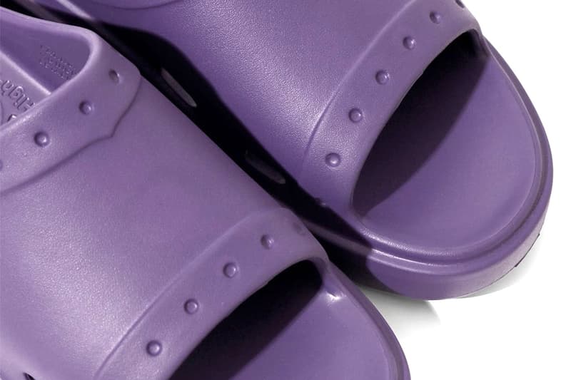 Informations sur la sortie de la collaboration NEEDLES x PPACO Lux-2 Sliders Needles Edition Studs