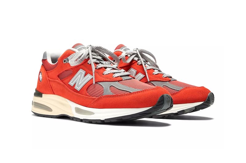 New Balance 991v2 'Grenadine' U991VO2 Release Info Grenadine/Fire Whirl april 16