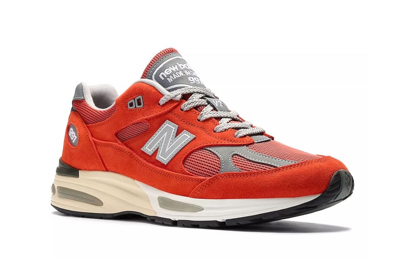 New Balance 991v2 'Grenadine' U991VO2 Release Info Grenadine/Fire Whirl april 16