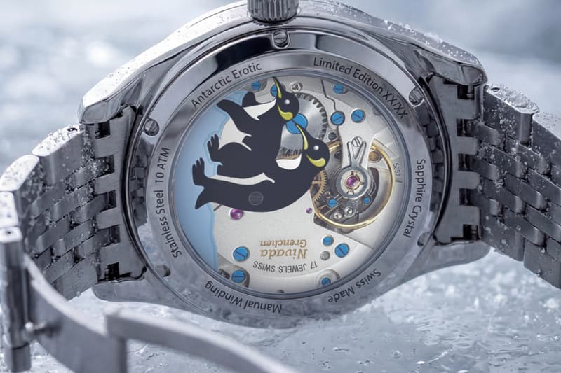 Informations sur la sortie de la Nivada Grenchen Antarctic Erotic 38mm