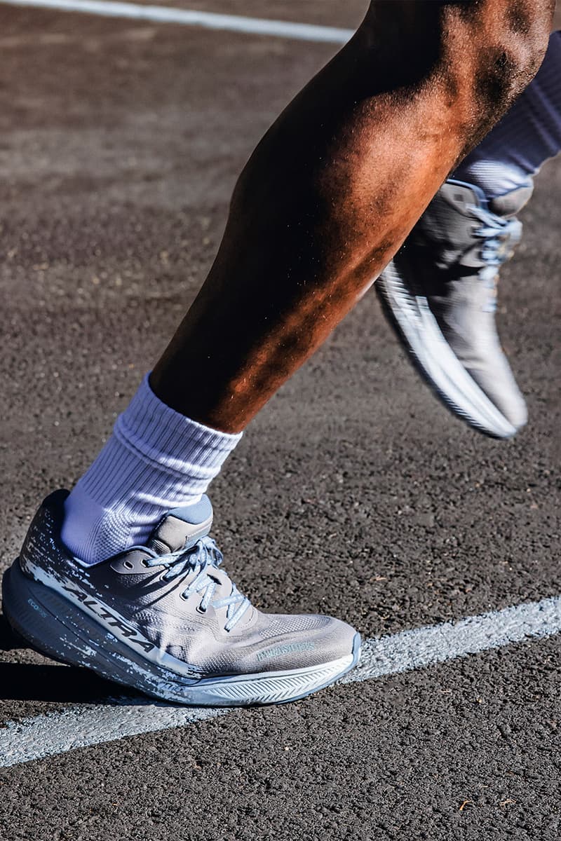 PLEASURES x Altra Experience Flow 3 “Satellite” Running Shoe Collaboration Limited Edition Release Info  Alex James