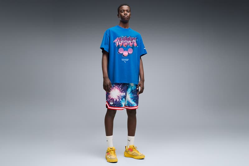 Puma and Pokémon Venture 'Into Another World' for 30th Anniversary Collection footwear apparel collaboration PUMA All-Pro NITRO 2 Sun Pokémon, Espeon, and the Moonlight Pokémon, Umbreon