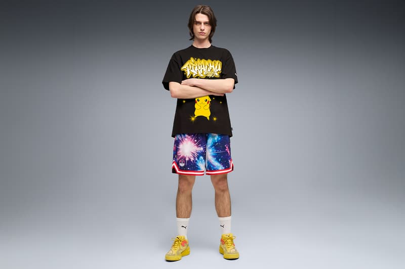 Puma and Pokémon Venture 'Into Another World' for 30th Anniversary Collection footwear apparel collaboration PUMA All-Pro NITRO 2 Sun Pokémon, Espeon, and the Moonlight Pokémon, Umbreon
