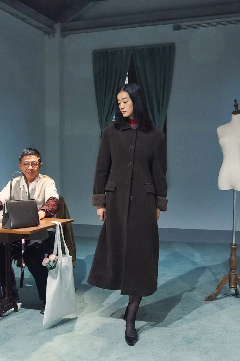 Défilé AMOMENTO automne/hiver 2026 à la Shanghai Fashion Week, marque de mode minimaliste de Séoul, Corée