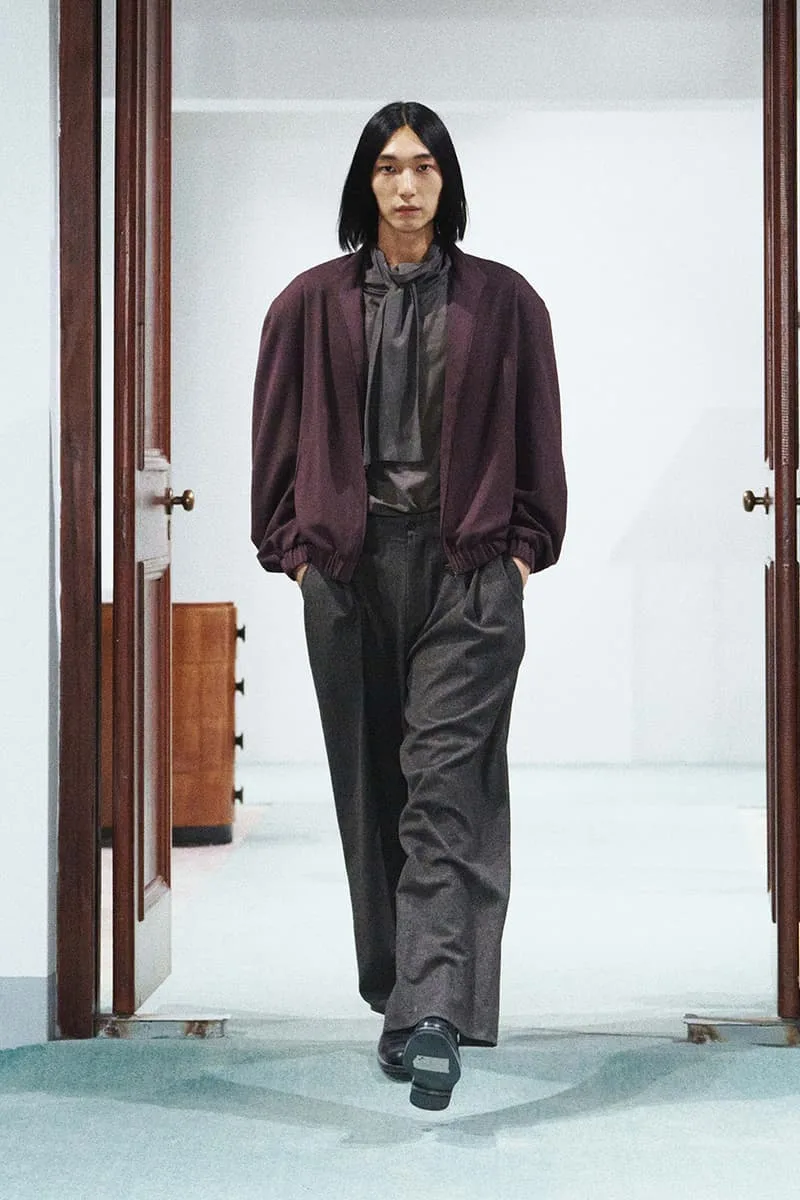 Défilé AMOMENTO automne/hiver 2026 à la Shanghai Fashion Week, marque de mode minimaliste de Séoul, Corée