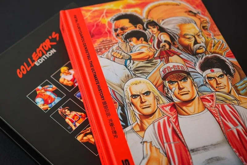 Couvertures de livres de jeux rétro avec personnages de combat.