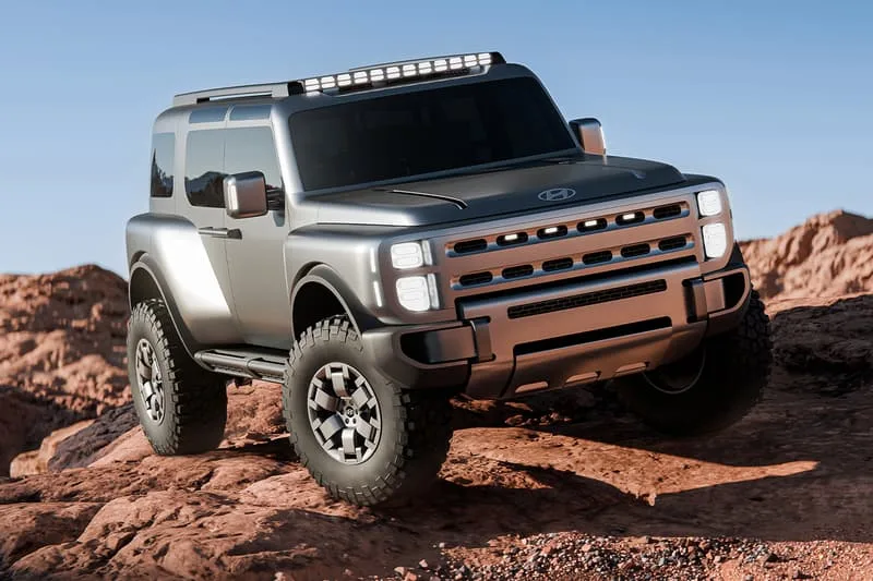 Hyundai dévoile le concept robuste Boulder, préfigurant son premier pick-up à châssis séparé tout-terrain SUV 2029