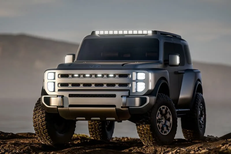 Hyundai dévoile le concept robuste Boulder, préfigurant son premier pick-up à châssis séparé tout-terrain SUV 2029