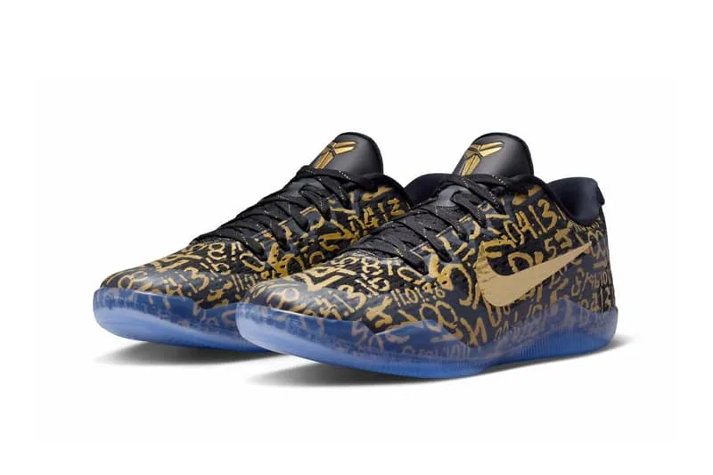 Informations sur la sortie de la Nike Kobe 11 EM Protro 'Mamba Out' IU4902-900 Noir/Or Métallique