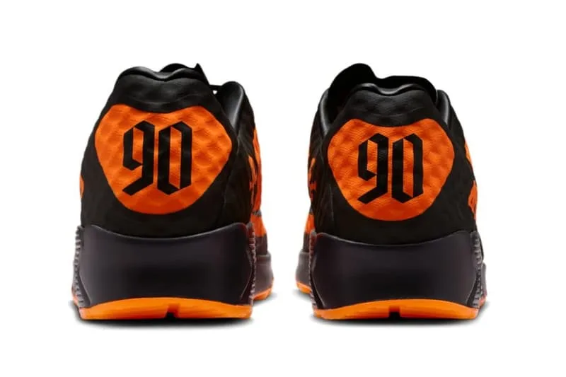 Informations sur la sortie des Nike Air Max 90 'Hypervenom' IR1978-844 Bright Citrus/Total Orange-Black
