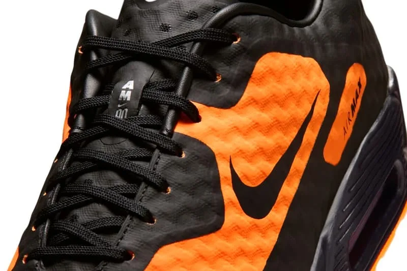 Informations sur la sortie des Nike Air Max 90 'Hypervenom' IR1978-844 Bright Citrus/Total Orange-Black