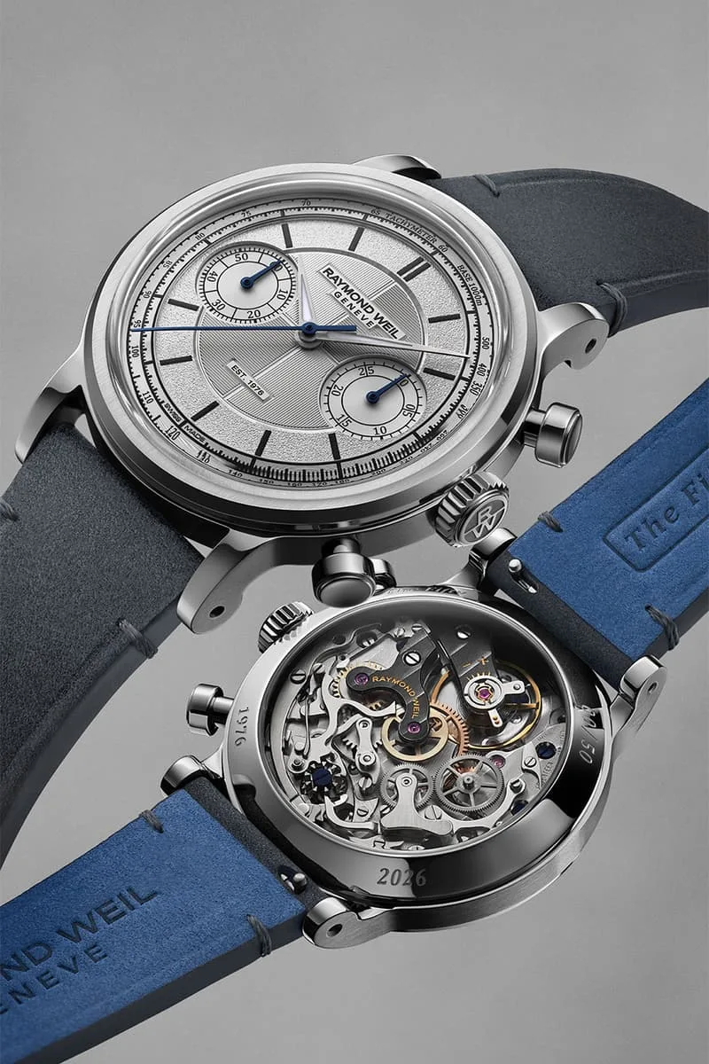 Informations sur la sortie du Millésime 50e anniversaire de Raymond Weil 'The Fifty'