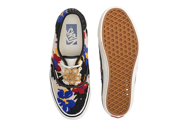 Informations sur la sortie de la Vans Premium Authentic 44 Floral Needlework VN000Y0S448